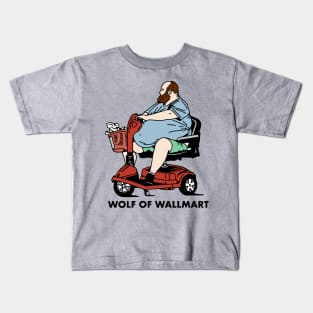 wolf of wallmart Kids T-Shirt